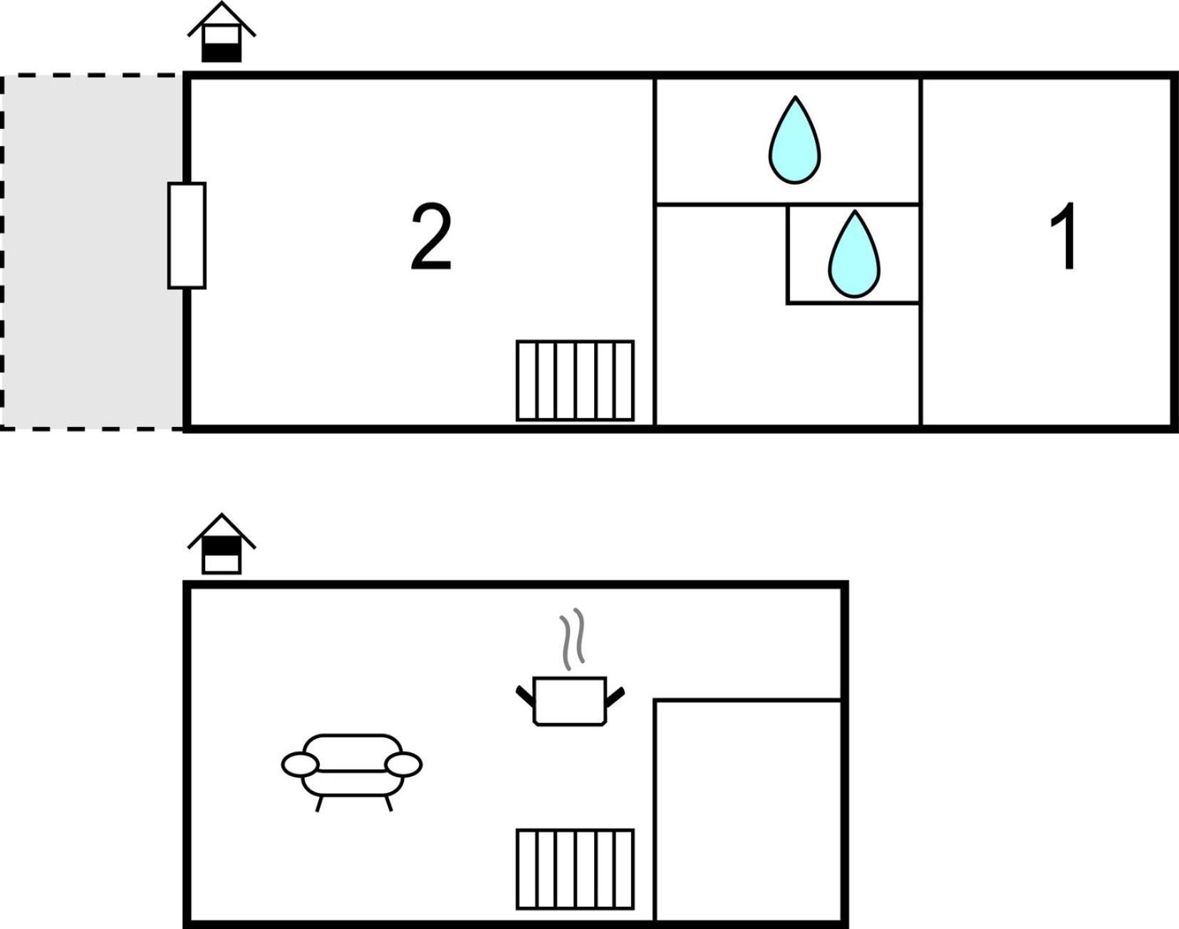 2 Bedroom Lovely Home In เบรานิซเซอ ภายนอก รูปภาพ